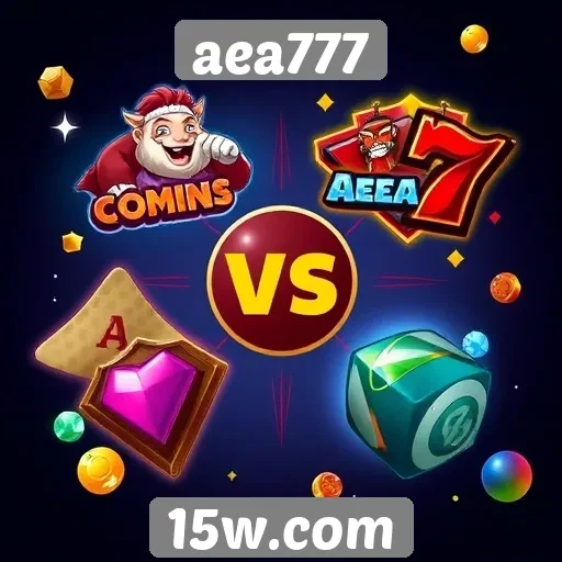 comparação entre jogos disponíveis no aea777